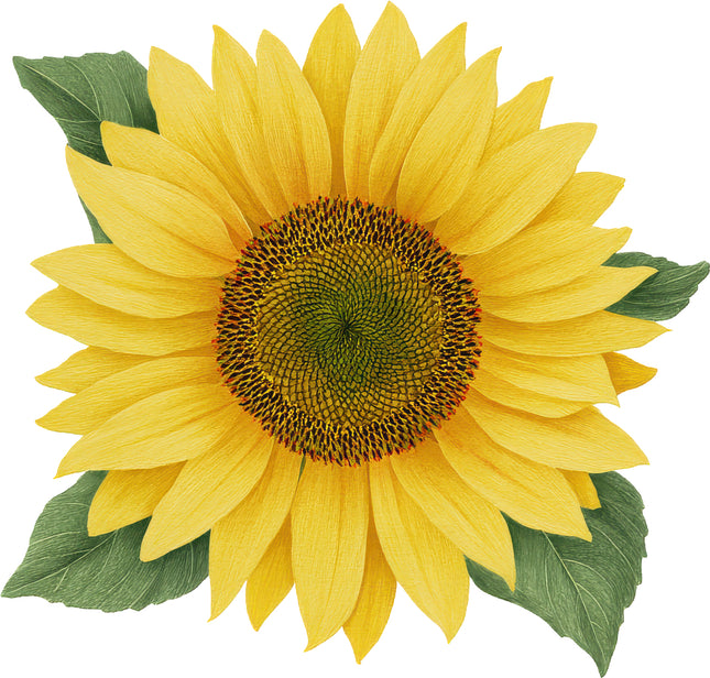Sunflower 100% Cotton Fabric Panel Block AN2086