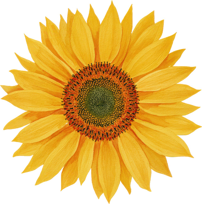 sunflower quilt square