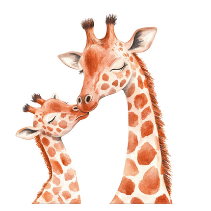 giraffes quilt square