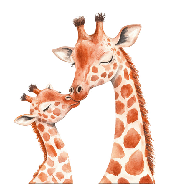 giraffes quilt square