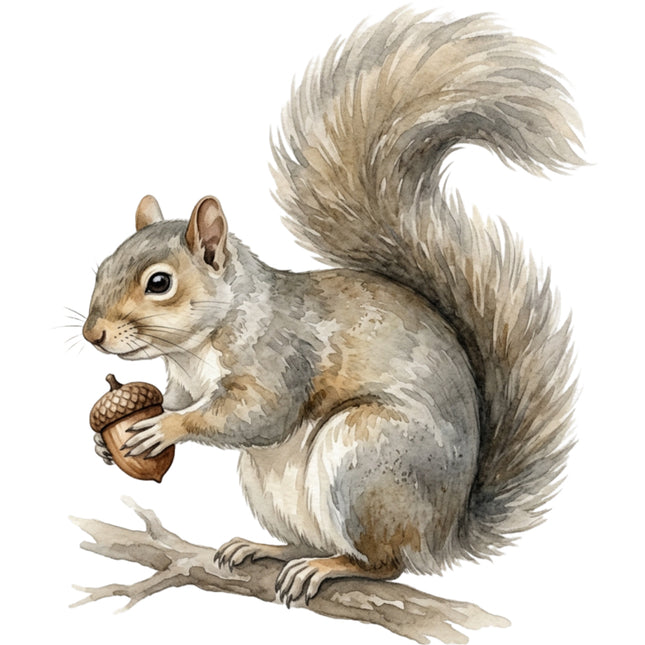 squirrel quilt block