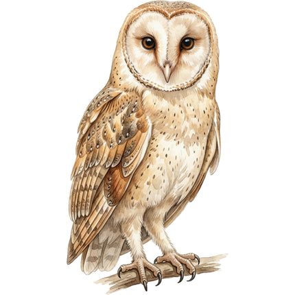 owl fabric panel