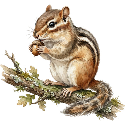 chipmunk quilt square