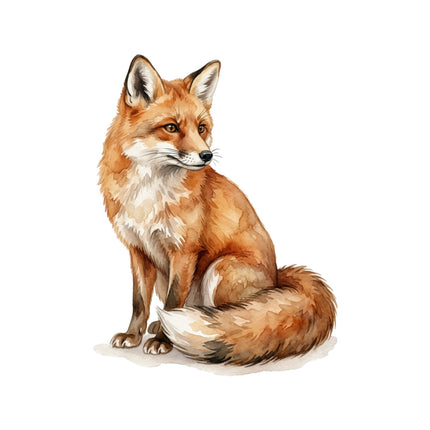 fox quilt square