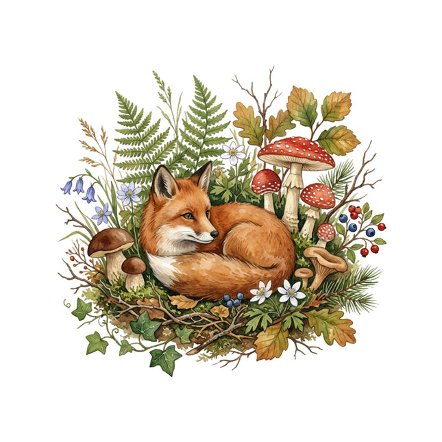 fox fabric panel