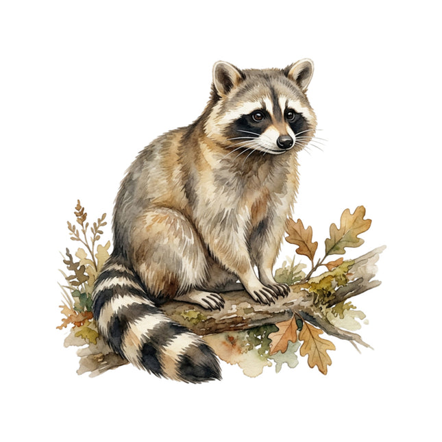 raccoon quilt square