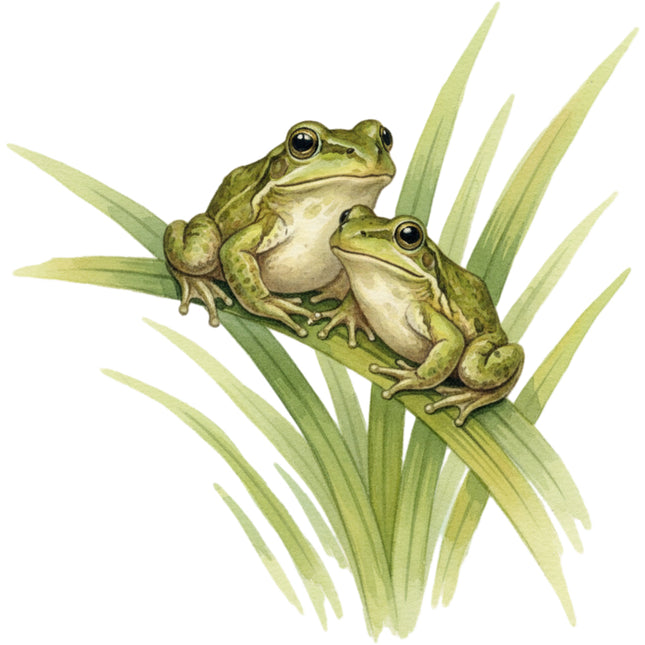 frog fabric panel