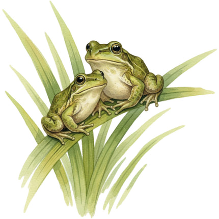 frogs quilt square