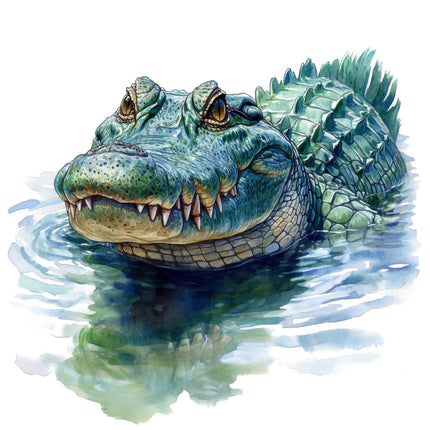 alligator quilt block