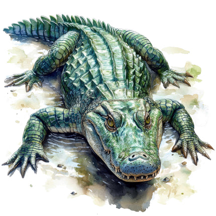 alligator fabric panel