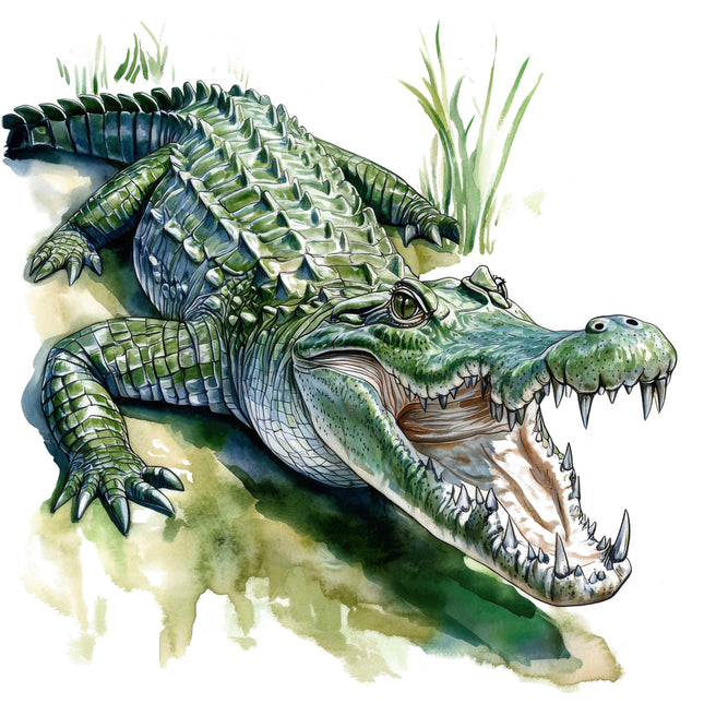 alligator fabric panel