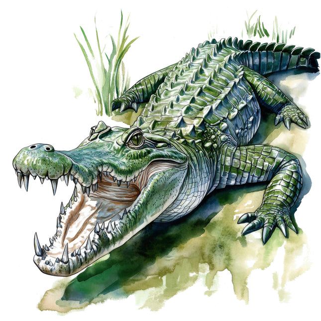 alligator fabric panel