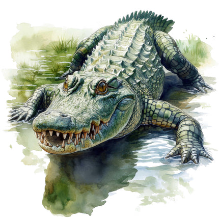 alligator fabric panel