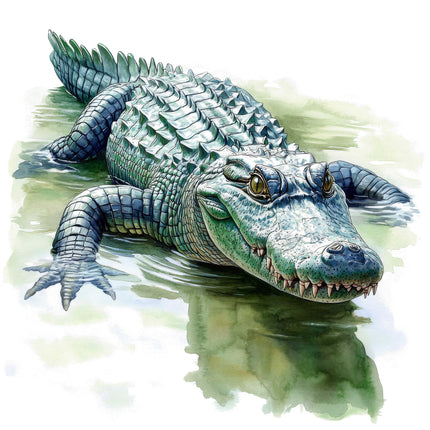 alligator fabric panel