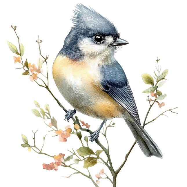 titmouse quilt square