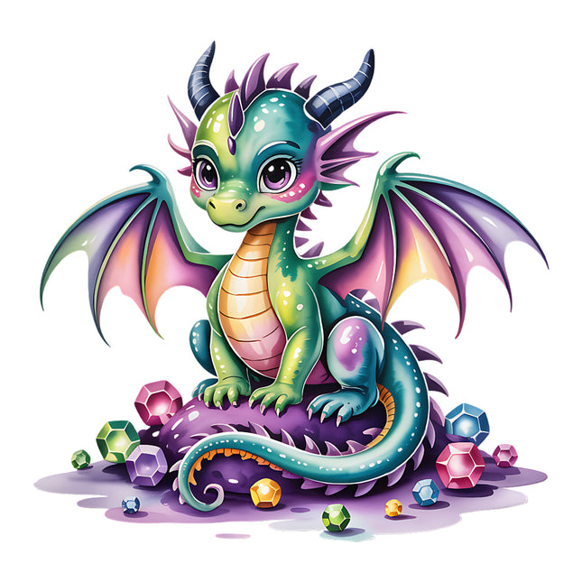 dragon fabric panel