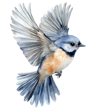 bird fabric square