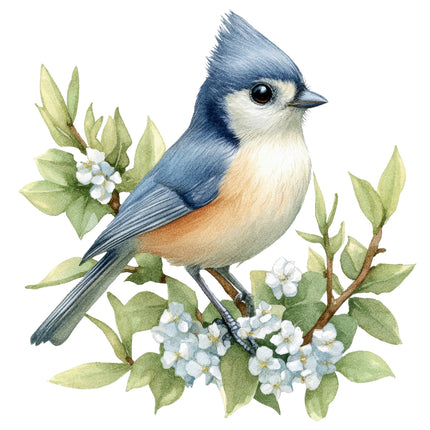 bird fabric square