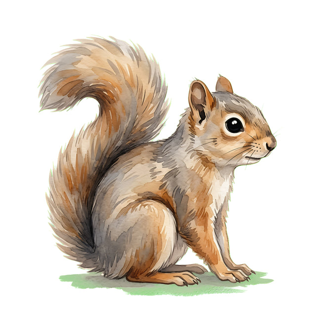 squirrel quilt square