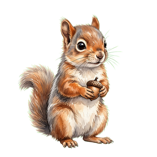 squirrel quilt block