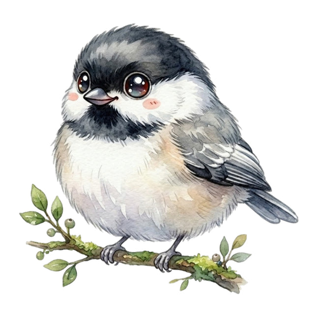 chickadee quilt square