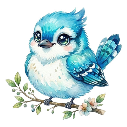 blue jay quilt square