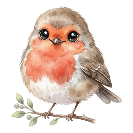 baby robin quilt square