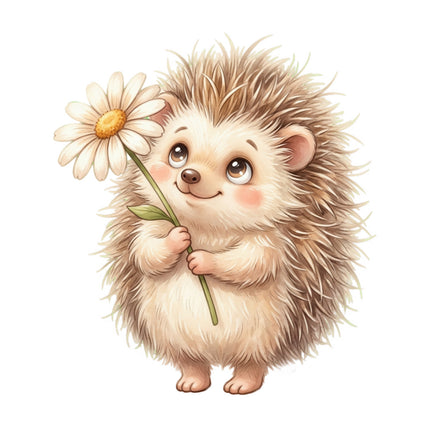 hedgehog quilt square