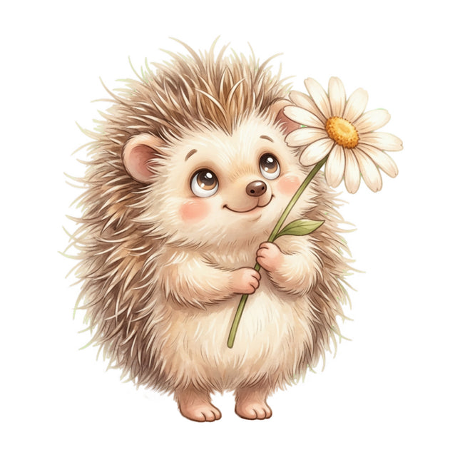 hedgehog quilt square