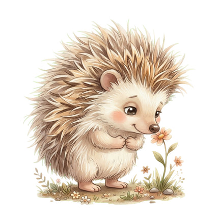 hedgehog quilt block