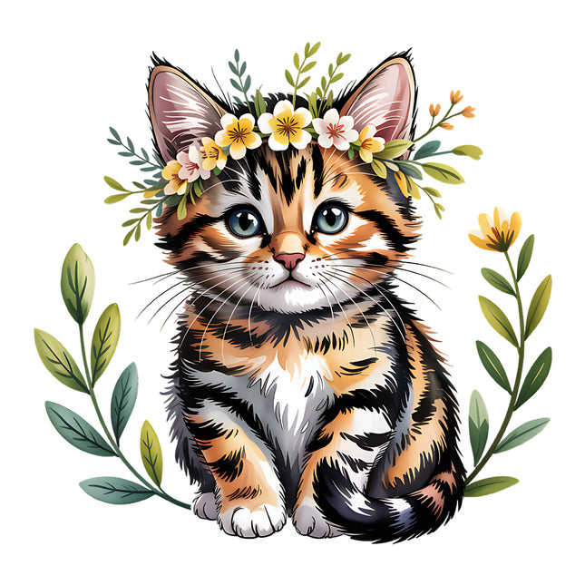 cat quilt block