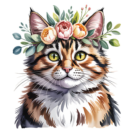 cat quilt block