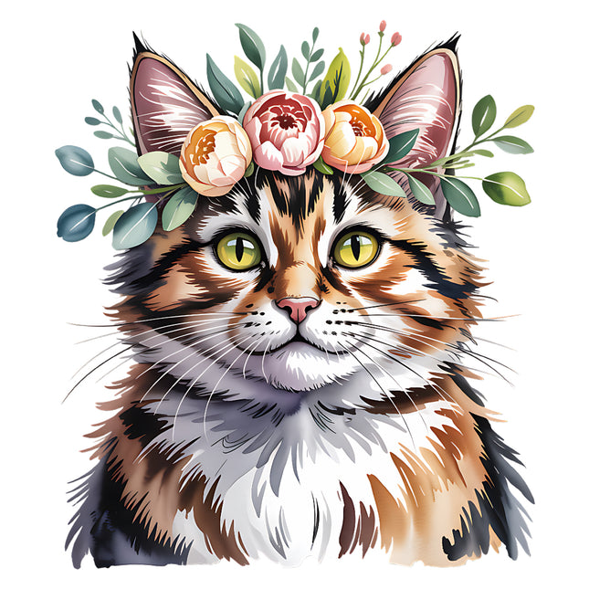 cat quilt block
