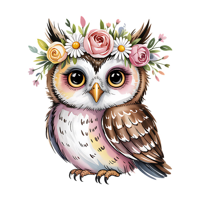 owl fabric panel