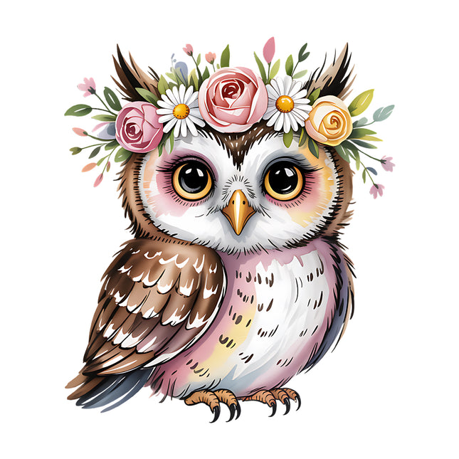 owl cotton quilt square
