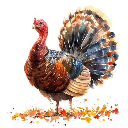 Turkey 100% Cotton Fabric Panel Block Quilt Square AN3003