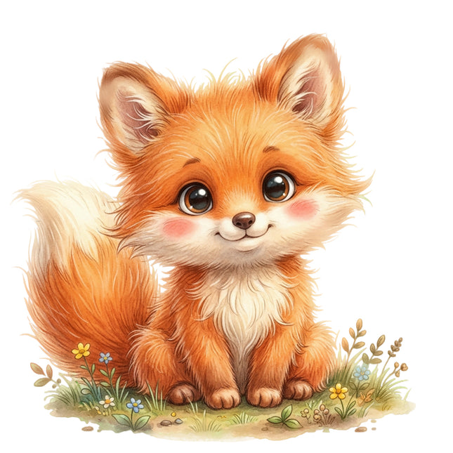 fox quilt square