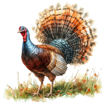 turkey quilt square