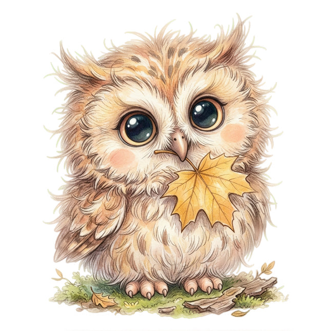 owl quilt square