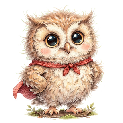 owl quilt square