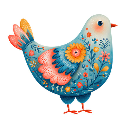 bird quilt square