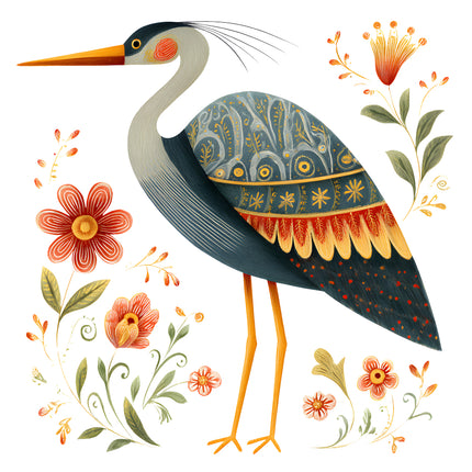 bird quilt square