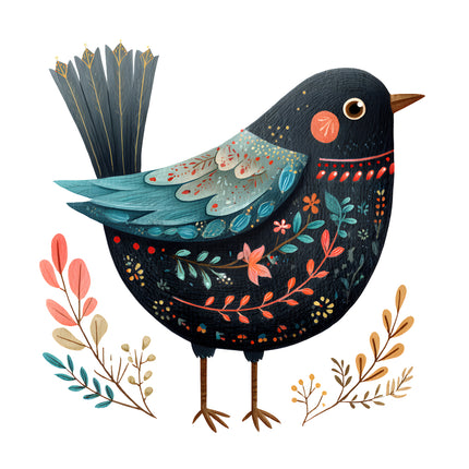 bird quilt square