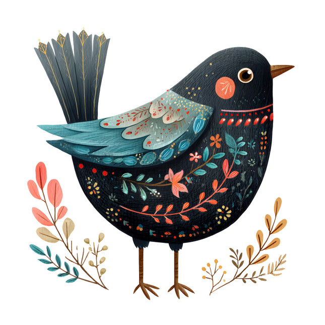 bird quilt square