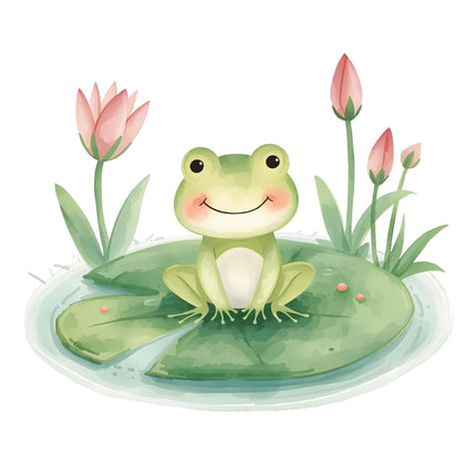 frog quilt square