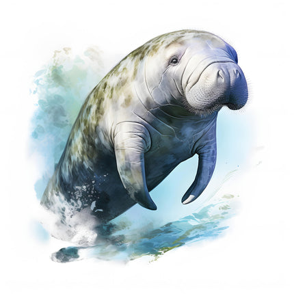 manatee quilt square