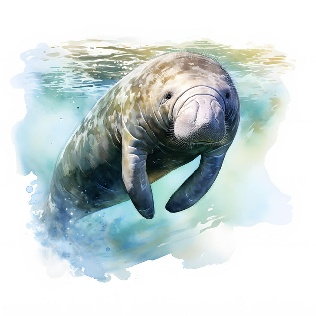 manatee quilt block
