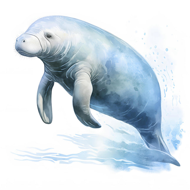 Manatee cotton quilt block