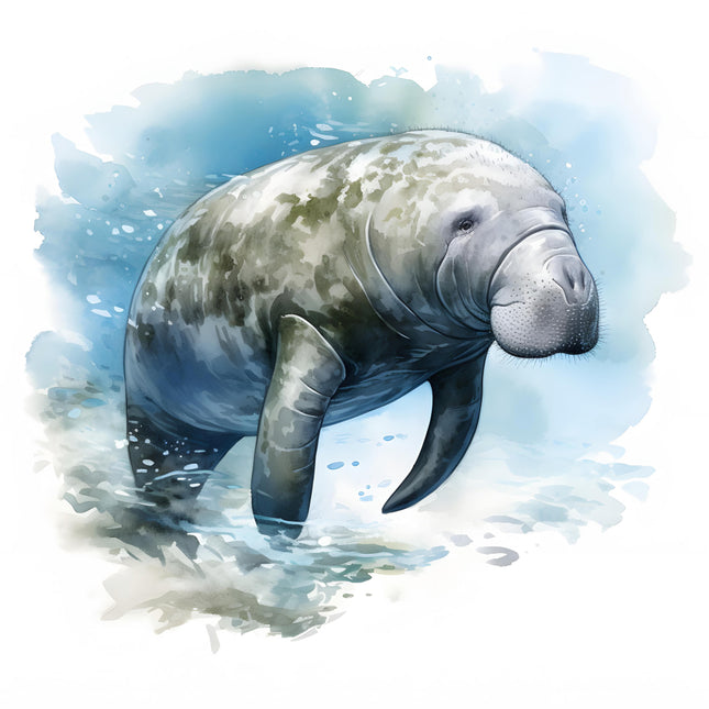 manatee quilt square