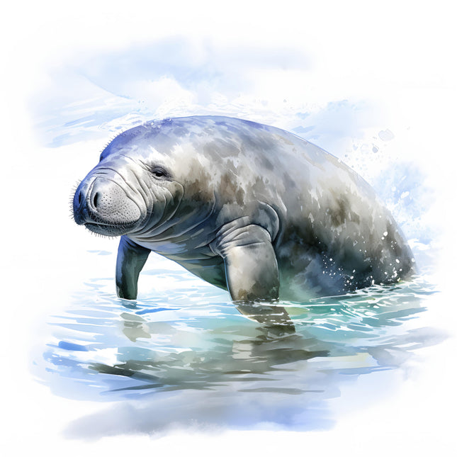 manatee quilt square